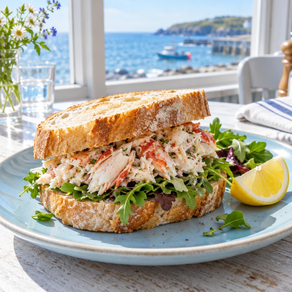 Crab sandwich